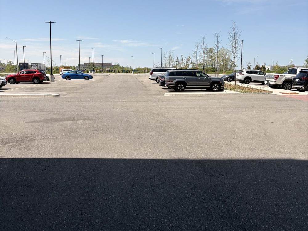 Parking lot at 5100 Satellite Drive